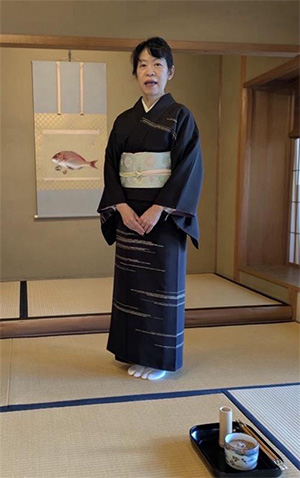 写真：お稽古